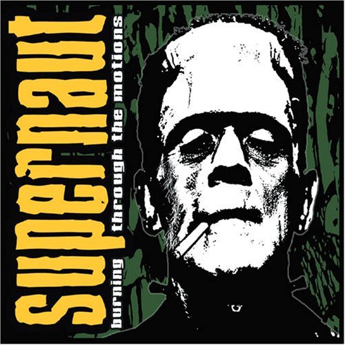 Cover for Supernaut · Burning Through the Motions (CD) (2007)