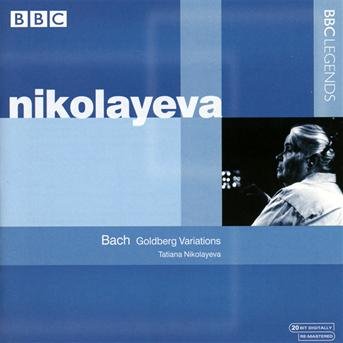 Cover for Bach Johann Sebastian · Nikolayeva Plays J.s Bach (CD) (2011)