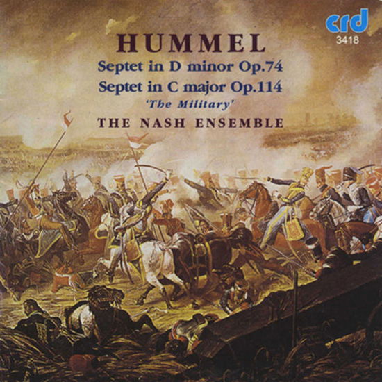 Septet in D Minor Op 74 - Hummel / Nash Ensemble - Musik - CRD - 0708093341825 - 1 maj 2009