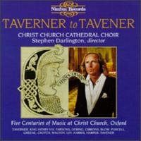 Cover for Darlington / Christ Church Cathedral Choir · Taverner to Tavener (CD) (1994)