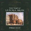 Cover for Great Singers at La Scala Milan / Various · Great Singers At La Scala 1903-1924 (CD) (2018)