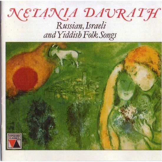 Cover for Netania Davrath · Folksongs From Russia. Israel. And Yiddish (CD) (1995)