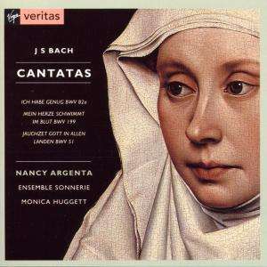 Cover for Bach / Argenta / Huggett / Ensemble Sonnerie · 3 Cantatas (CD) (2001)