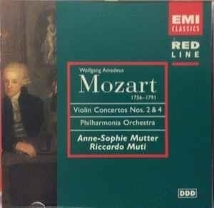 Cover for Mutter Anne-sophie / Muti Riccardo / Philharmonia Orchestra · Concertos Pour Violon Nos 2 &amp; 4 (CD) (1997)