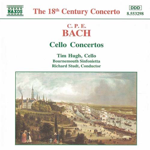 Cover for C.P.E. Bach · Cello Concertos (CD) (1997)