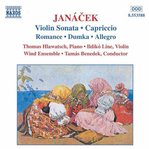 Cover for Janacek / Hlawatsch / Line / Benedek · Sonata for Violin &amp; Piano (CD) (1999)