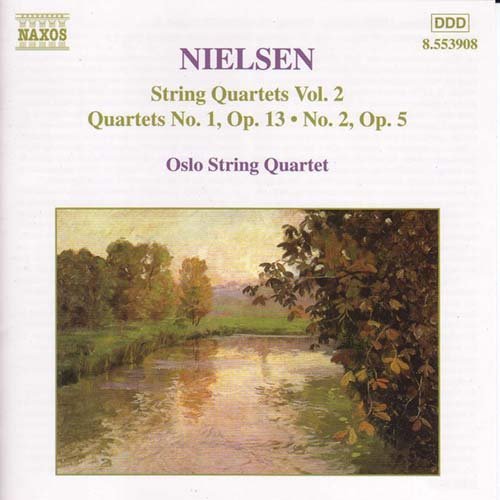 String Quartets Vol.2 - Carl Nielsen - Music - NAXOS - 0730099490825 - April 18, 2000