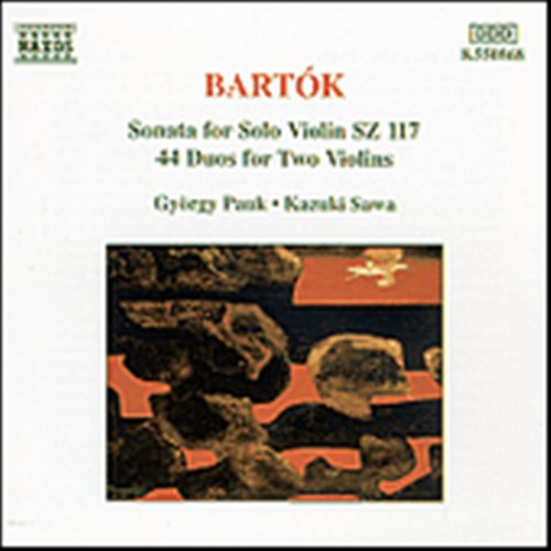 44 Duos For 2 Violins - B. Bartok - Musik - NAXOS - 0730099586825 - 24. november 1997