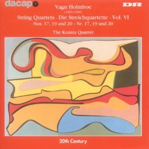 HOLMBOE:String Quartets *s* - Kontra Quartet - Musikk - Dacapo - 0730099982825 - 21. november 2000
