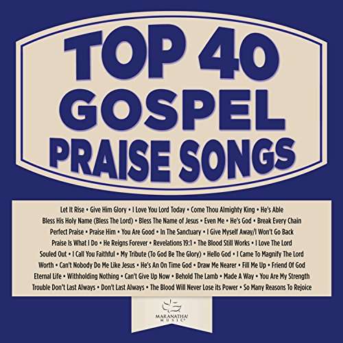 Cover for Maranatha Gospel · Top 40 Gospel Praise Songs (CD) (2017)