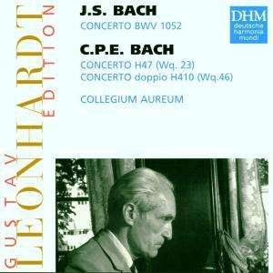 Cover for Collegium Aureum / Leonhardt Gustav · Concerto for Harpsichord, Strings and Continuo in D Minor Bwv 1052 / Concerto F (CD) (1995)