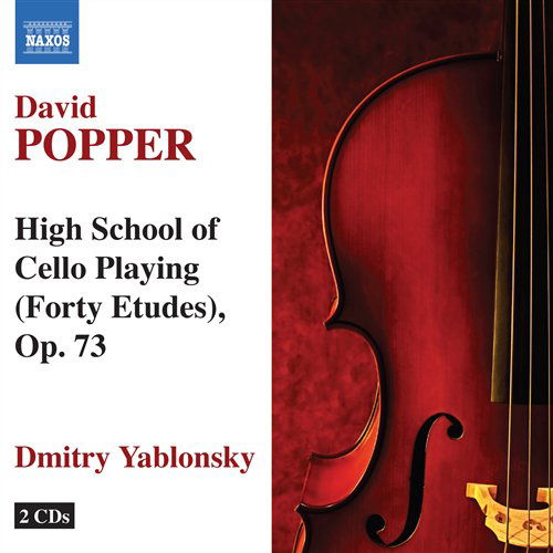 Cover for Popper · Forty Etudes Op.73 (CD) (2009)