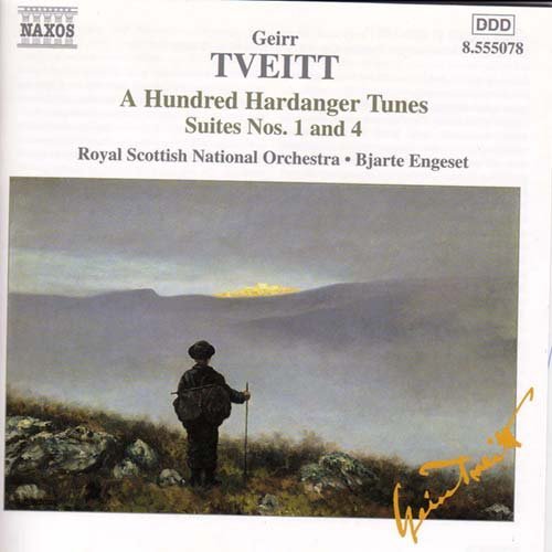 Tveitt / A Hundred Hardanger Tunes - Rsno / Engeset - Musikk - NAXOS - 0747313507825 - 2. juli 2001