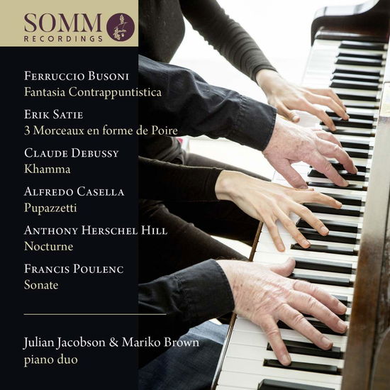 Piano Duo - Julian Jacobson / Mariko Brown - Musik - SOMM - 0748871017825 - 1 december 2017