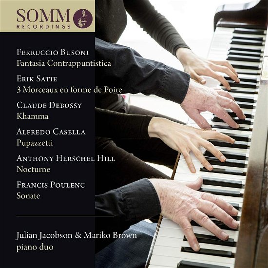 Cover for Julian Jacobson / Mariko Brown · Piano Duo (CD) (2017)