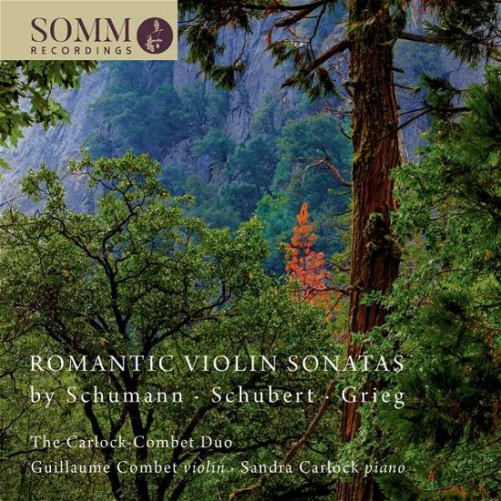 Cover for Carlock-Combet Duo · Romantic Violin Sonatas By Schumann. Schubert And Grieg (CD) (2021)
