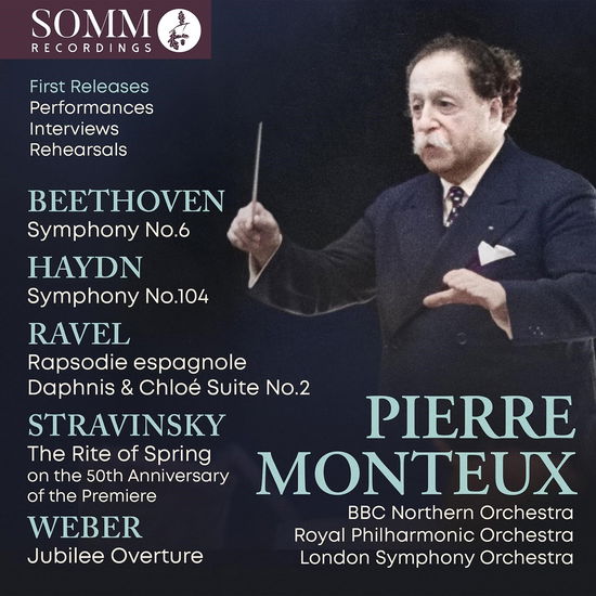 Cover for Monteux,Pierre / BBC Northern Orchestra/+ · Pierre Monteux Live (CD) (2024)