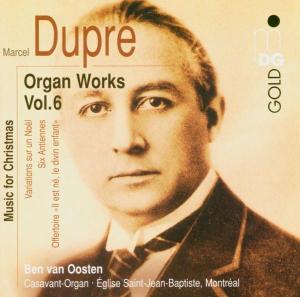 Organ Works 6 - Dupre / Van Oosten - Musiikki - MDG - 0760623128825 - tiistai 22. helmikuuta 2005