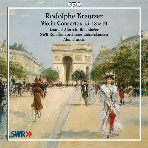 Cover for Kreutzer / Swr Rundfunkorchester / Breuninqer · Violin Concertos 15 18 &amp; 19 (CD) (2010)