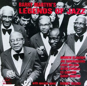 Cover for Barry Martyn's Legends Of Jazz And Barney Bigard (CD) (2014)