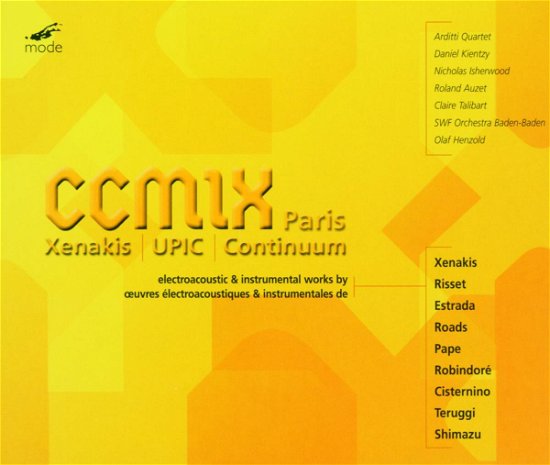 Cover for Arditti Quartet · Ccmix Paris:Electro Acous (CD) (2001)