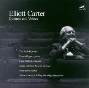 Quintets & Voices - Carter / Oppens / Shelton / Asbury / Milarsky - Musiikki - MODE - 0764593012825 - tiistai 9. joulukuuta 2003