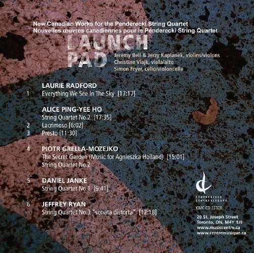 Cover for Penderecki · Launch Pad (CD) (2009)