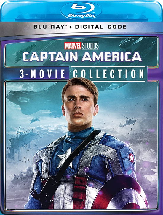 Cover for Captain America: 3-movie Collection (Blu-ray) (2021)