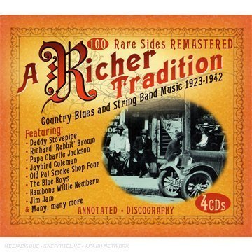 Cover for A Richer Tradition. Country Blues &amp; (CD) (2007)
