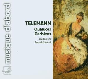 Cover for G.p. Telemann · Pariser Quartette 1-6 (CD) (2007)
