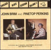 Cover for John Brim &amp; Pinetop Perkins · Chicago Blues Session (CD) (2013)