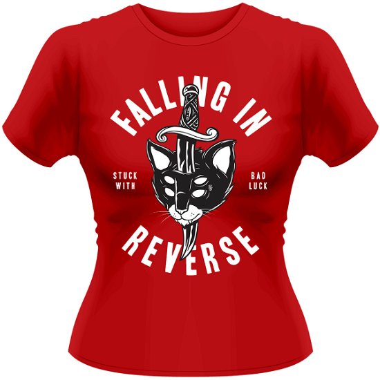 Cover for Falling in Reverse · Dagger Cat Girlie / Red (MERCH) [size L] (2015)