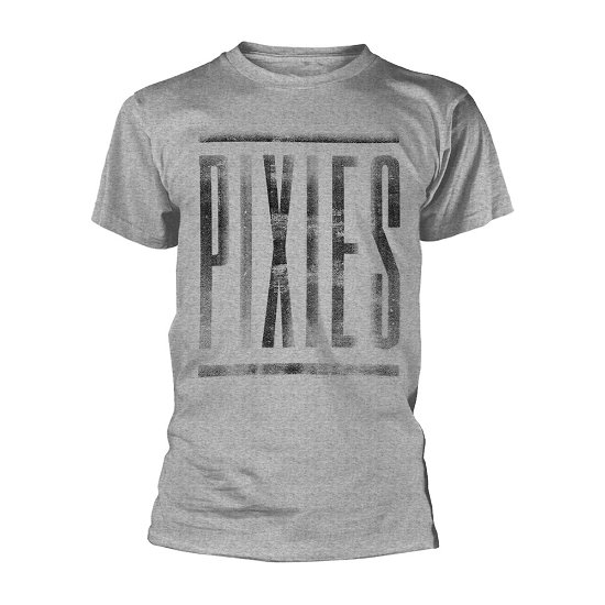 Cover for Pixies · Dirty Logo (T-shirt) [size S] [Grey edition] (2018)