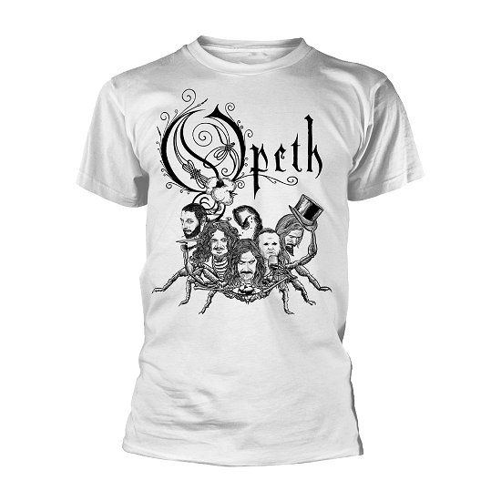 Cover for Opeth · Scorpion Logo (T-shirt) [size XXL] [White edition] (2019)