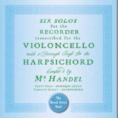 Sonatas For Cello - G.F. Handel - Muziek - AVIE - 0822252211825 - 1 februari 2007