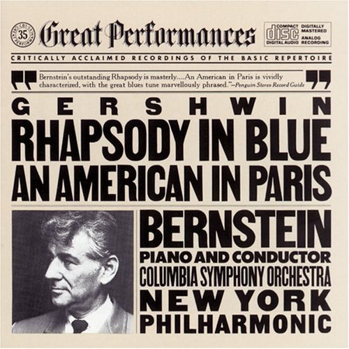 Cover for Gershwin · Rapsodia In Blu - Americano A Parigi - Bernstein (CD) (2023)