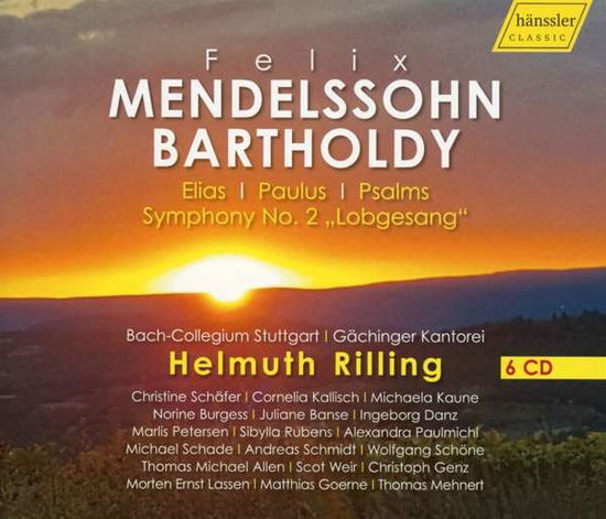 Elias / Paulus / Psalmen / Lobgesang - Helmuth Rilling - Muzyka - HANSSLER - 0881488170825 - 1 czerwca 2013