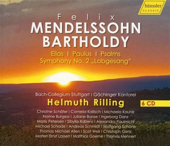 Cover for Helmuth Rilling · Elias / Paulus / Psalmen / Lobgesang (CD) (2013)