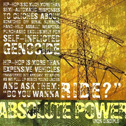 Cover for Absolute Power · Iron Disciple (CD) (2008)
