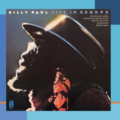 Cover for Billy Paul · Live In Europe-Paul,Billy (CD) (2007)