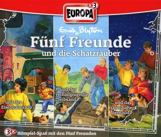 Cover for Fünf Freunde · Box - Und Die Schatzräuber (Folgen 51,82,87) (CD) (2015)