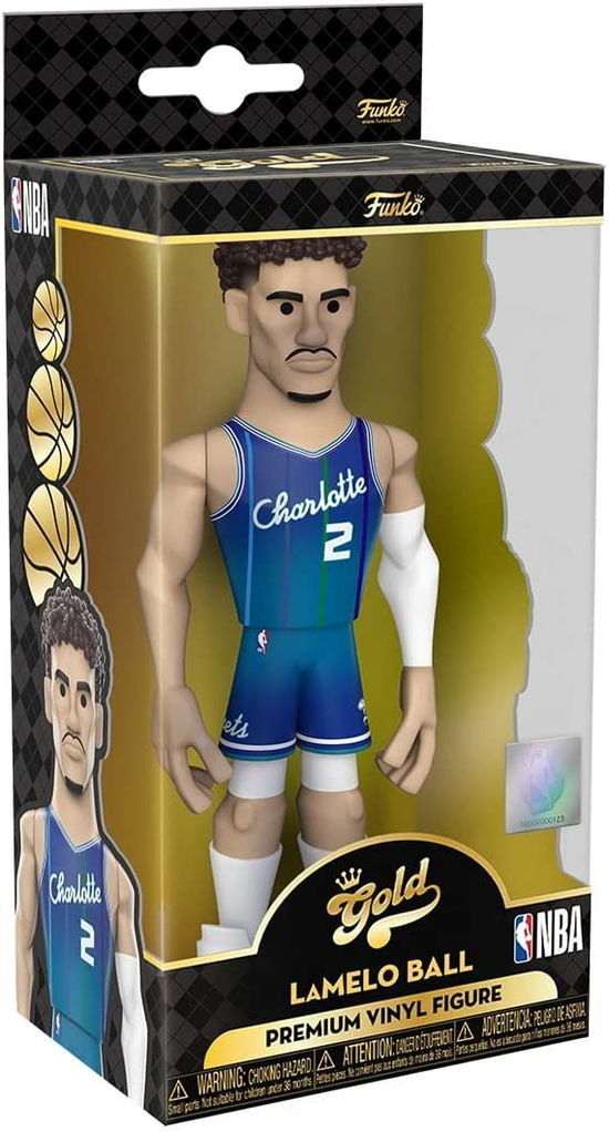 Cover for Basketball: Funko Gold · Nba - Hornets - Lamelo Ball (5&quot;) (Premium Vinyl Figure) (MERCH) (2022)