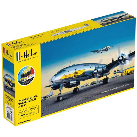 Cover for Heller · 1/72 Starter Kit Lockheed C-121A Constellation Mats (Toys)