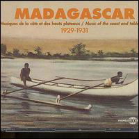 Cover for Madagascar 1929-1931 / Various (CD) (2003)