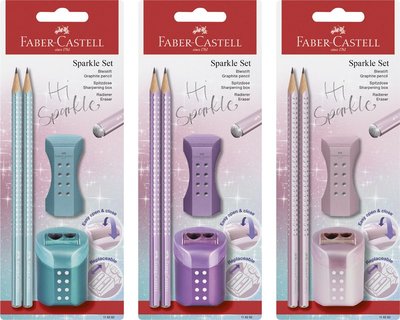 Cover for Faber-castell · FABER-CASTELL Grip Skaprle Bleistift-Set B rosé, l (N/A)