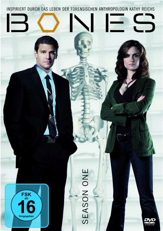 Cover for Bones · Bones - Die Knochenjägerin - Staffel 1 (DVD) (2017)