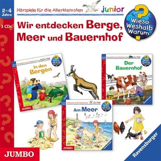 Cover for Wieso? Weshalb? Warum? Junior / Various · Wir Entdecken Berge,meer Und Bauernhof (CD) [Box set] (2016)