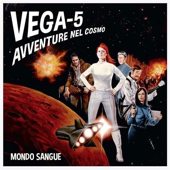 Cover for Mondo Sangue · Vega-5 (LP) [Limited Numbered edition] (2020)