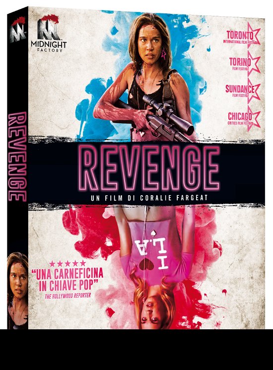 Cover for Vincent Colombe,kevin Janssens,matilda Lutz · Revenge (Blu-ray+booklet) (Blu-ray) (2019)