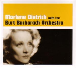 Cover for Dietrich Marlene · Marlene Dietrich - with the Burt Bacharach Orchestra (CD) (2010)